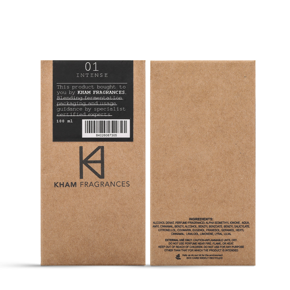 01 Perfume - 100ml  (VAT INCLUDED)