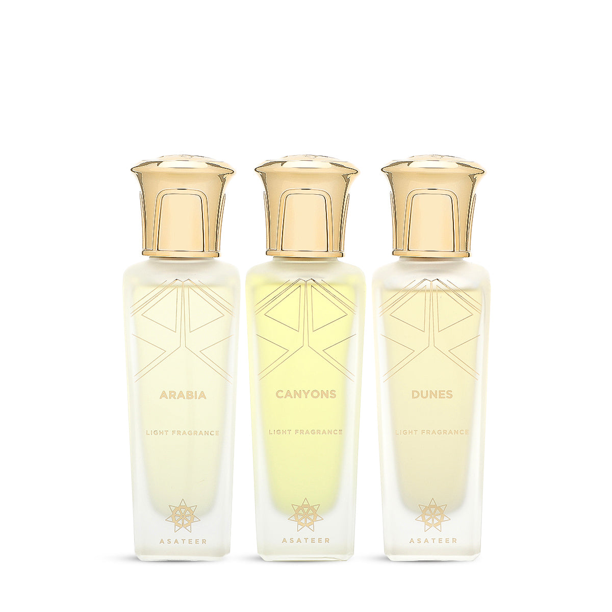 The Queens Light Fragrance Set - 3 pcs  (VAT INCLUDED)