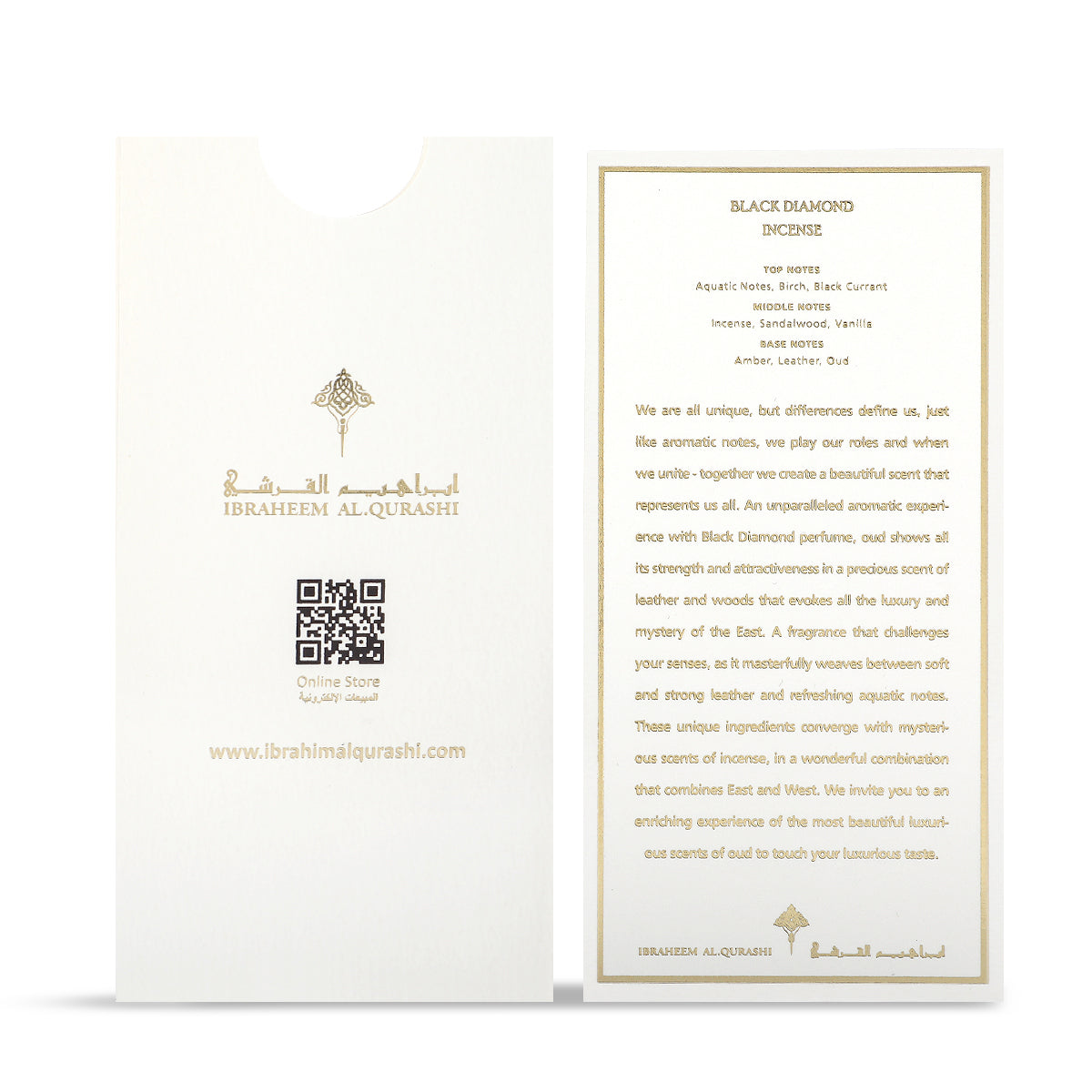 Black Diamond Incense Eau de Parfum - 200ml